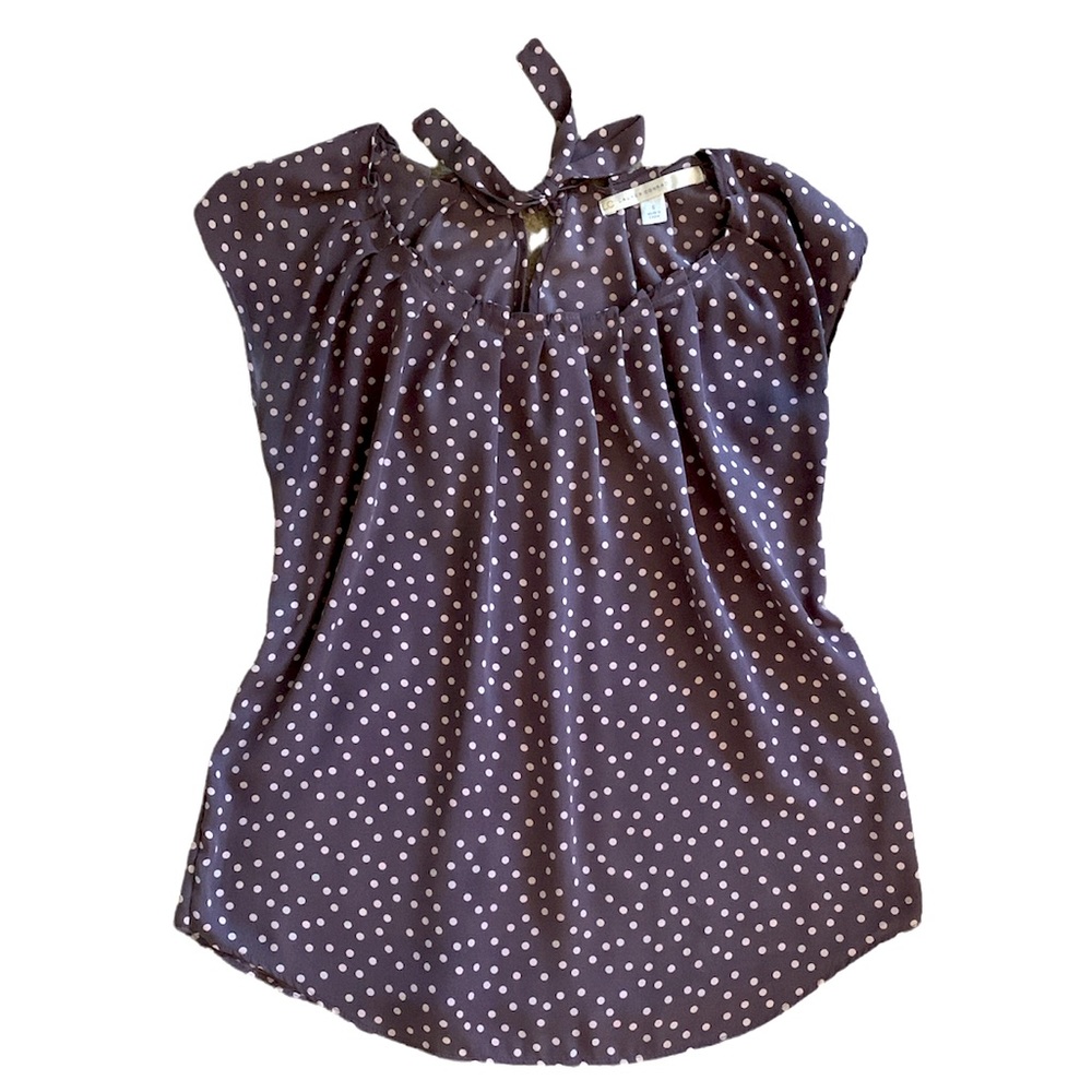 LC Lauren Conrad Polka Dot Blouse